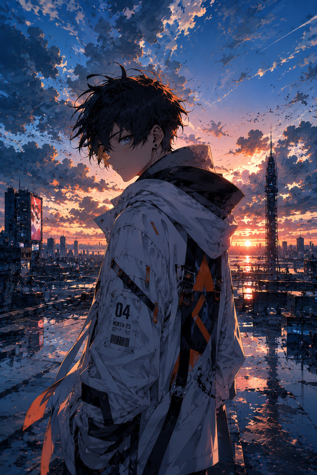 Anime poster background