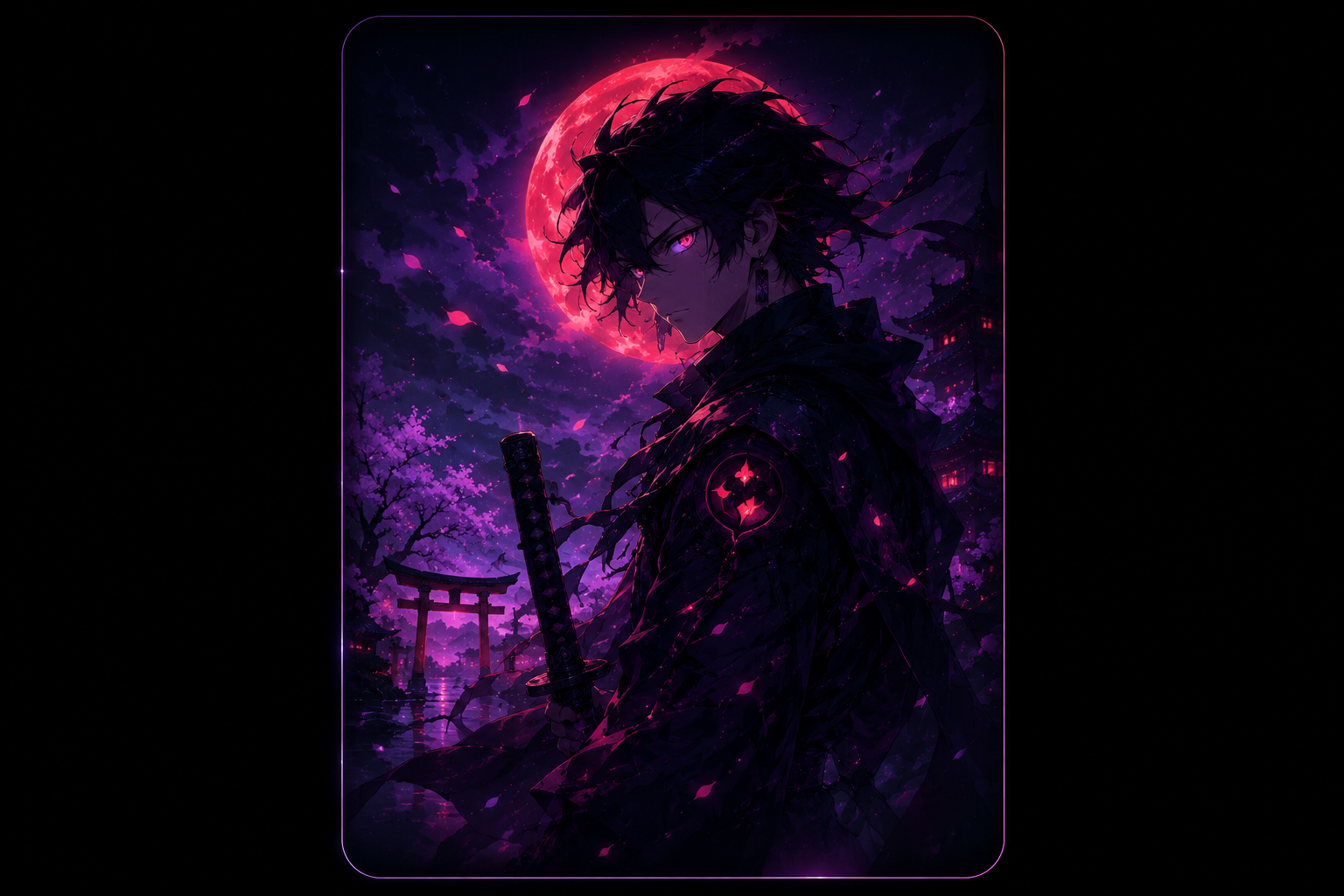 Anime poster background