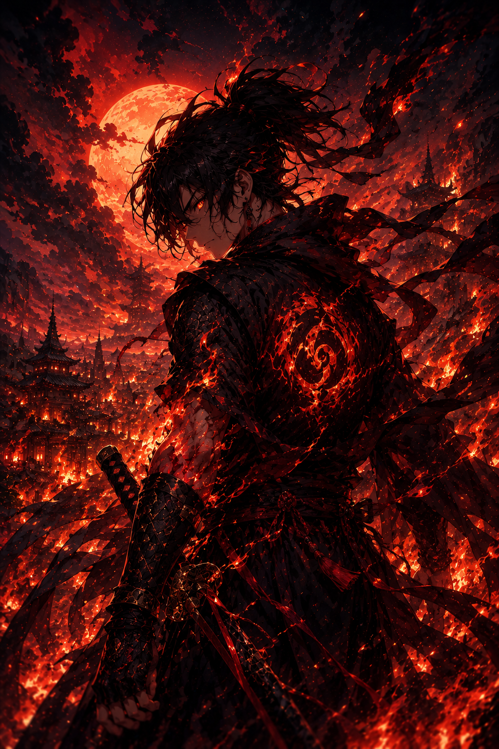 Anime poster background