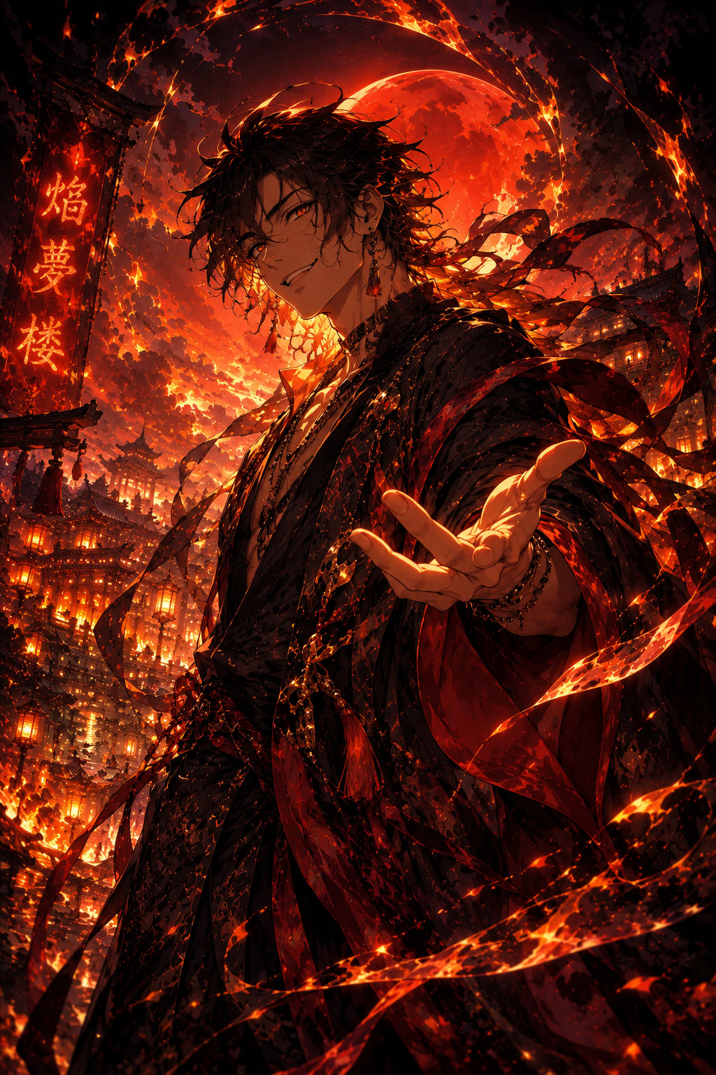 Anime poster background