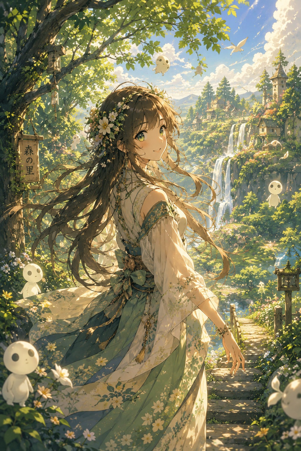 Anime poster background