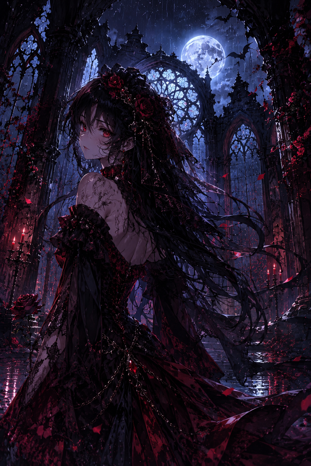 Anime poster background