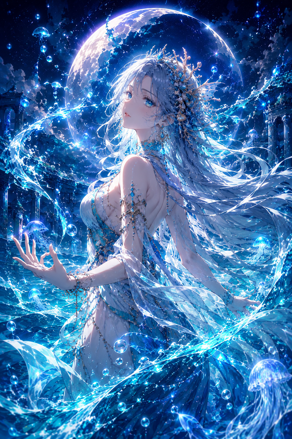 Anime poster background