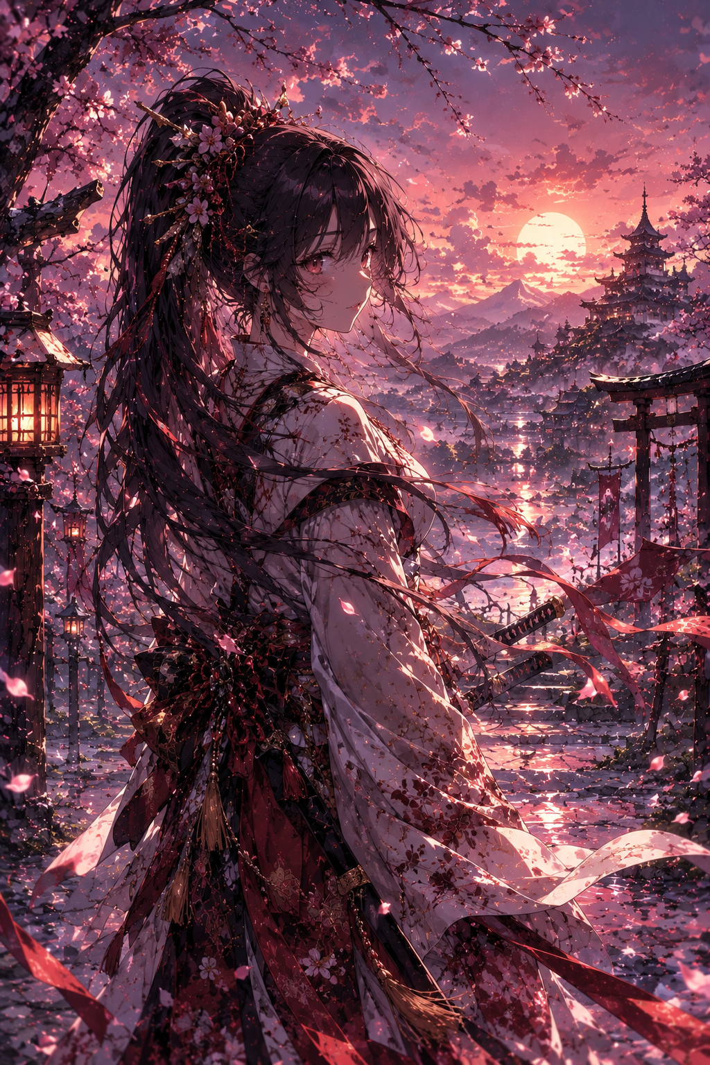 Anime poster background