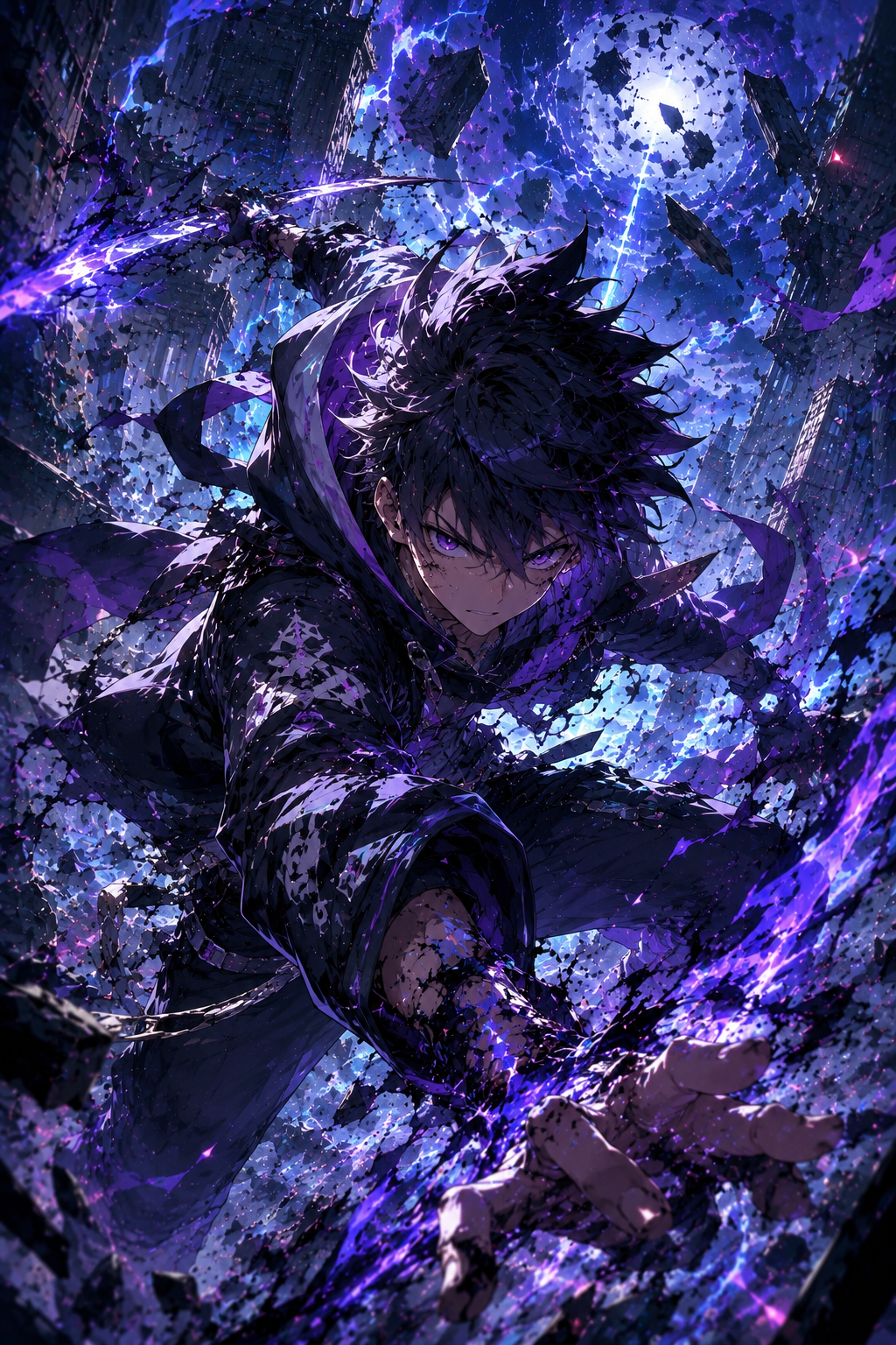 Anime poster background